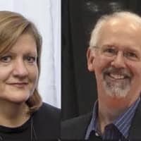 <p>Val Foster and Bill Van Ollefen opened Pathway To Mindfulness in September, which seeks to help people through meditation.</p>