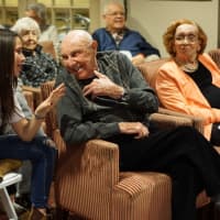 <p>Visiting Israeli students from Bergen County&#x27;s twin city of Nahariya visited the Jewish Home Assisted Living and played a game of Israel Jeopardy.</p>
