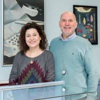 <p>Gina and Steven Wallach run Wallach Jewelry Design in Larchmont.</p>