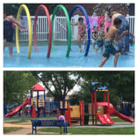 <p>Lyndhurst Summer Day Camp makes good use of the water park and sprawling playground.</p>