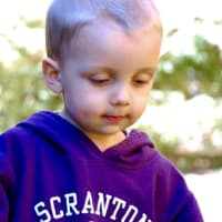 <p>Luke Whitbeck, 2, of Ridgefield is battling a rare illness, Gaucher disease. It affects only 1 in 40,000 live births.</p>