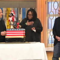 <p>Whoopi Goldberg celebrated her 60th anniversary on The View in 2015 with a cake from Palermo&#x27;s in Ridgefield Park. She was joined by celebrity guests, Robert De Niro and Billy Crystal.</p>
