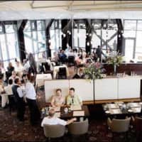 <p>Guests enjoy the view --and food -- at X2O in Yonkers.</p>