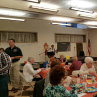 <p>Seniors attend a special luncheon at the Yorktown Festival and Street Fair.</p>