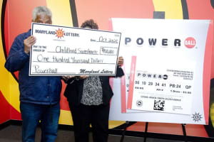'Childhood Sweethearts' Use Lifetime Of Love To Land $100K Powerball Prize In Maryland