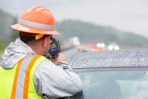Police Officers Disguised As Highway Workers Monitoring NY Roadways