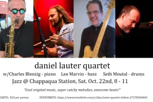Enjoy Live Jazz Concert In Chappaqua From The Daniel Lauter Quartet