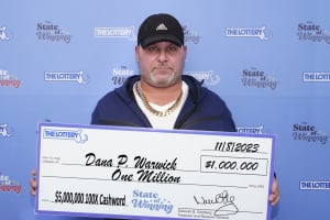 $1M Lottery Win: Wakefield Man Claims Massive Payday