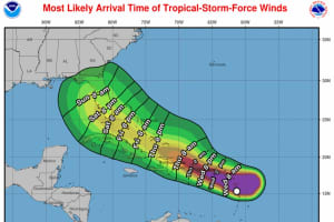 Tropical System With Uncertain Long-Range Track Nears US Coast