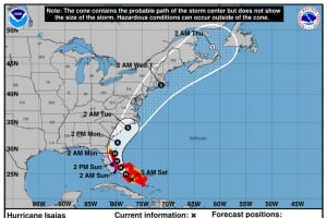 Tracking Hurricane Isaias: Region Remains In Latest Projected Path