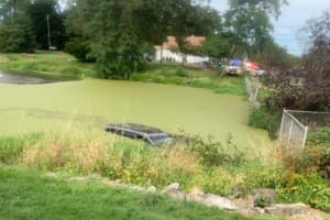 HEROES: Somerset County EMTs Wade Into Pond To Rescue Trapped Driver