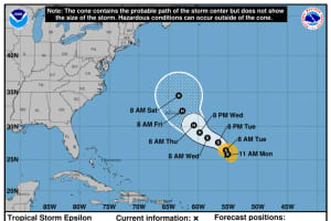 New Tropical Storm Expected To Become Hurricane In Days: Latest Projected Path