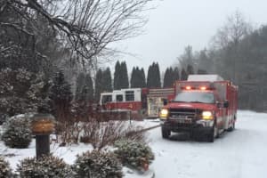 Weston Volunteer Fire Helps With Burst Pipe At Country Club
