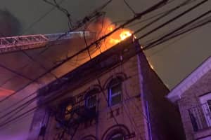 Firefighter Rescued After Wall Collapses In Passaic Multi-Family Blaze