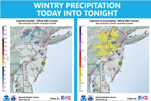 First Snow, Then Rain: New Forecasts Released For Sunday Storm