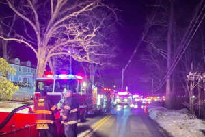 Firefighter Falls Through Floor While Dousing Morris County Residential Blaze