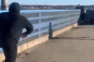 HERO (VIDEO): Correctional Officer Grabs Suicidal Man In Mid-Jump From Jersey Bridge