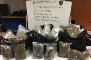 72 Pounds Of Pot Seized In Nor'easter Raid In Stamford