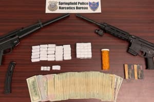 Police Seize Thousands Of Bags Of Heroin, $16K In Cash, Rifles In Western Mass Bust