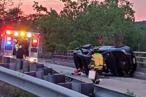 Driver Seriously Injured In Rollover Off Route 80