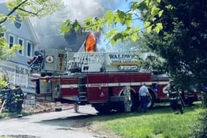 Firefighters Douse Wyckoff House Blaze