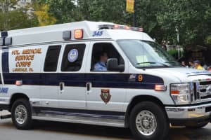 Two Hospitalized In Lansdale EMS Vehicle Crash