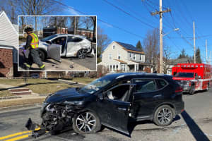 Driver Ticketed In Hasbrouck Heights Multi-Vehicle Crash
