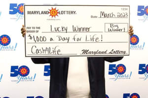 Maryland Military Vet Waltzes Into Retirement With $1,000 A Day For Life Lottery Prize