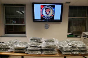 Police Seize 54 Pounds Of Marijuana During Traffic Stop In Hudson Valley