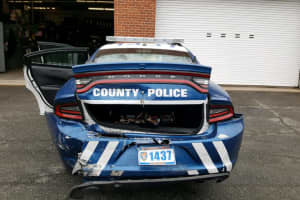 Westchester County PD Officer Injured When Cruiser Rear-Ended By Drunk Driver, Police Say