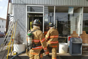North Arlington Gas Station Fire Quickly Doused