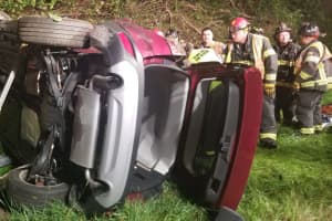 Woman Extricated In Two-Vehicle I-84 Crash