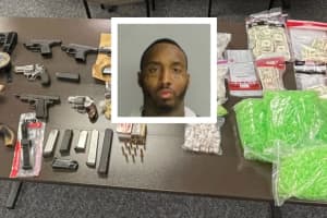 AG: Pound Of Crystal Meth, 9 Guns Seized From Philly Drug Dealer Known As 'Gunna' In MontCo