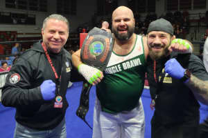 Jingle Brawl: Elmwood Park Police Officer Throws Hat In Ring, Wins Charity Boxing Match