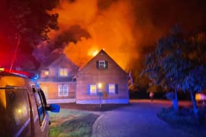 PHOTOS: Fire Tears Through Garage, Attic Of Sussex County Home