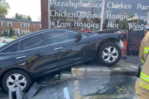 Driver Hospitalized After Crashing Into DelCo Pizzeria