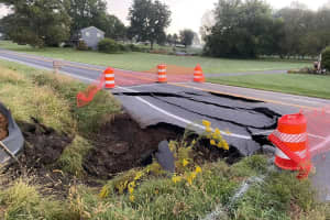 Sinkhole Opens, Closing Major Roadway In Lancaster County