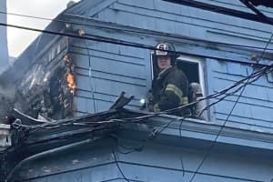 Paterson Firefighters Douse Neighborhood Blaze