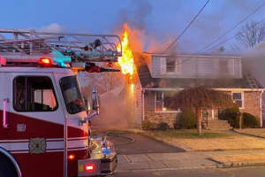 Fire Ravages Vacant Fair Lawn House