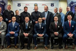 Clarkstown PD Promotes Three, Adds Six New Officers