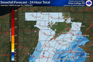 SNOW: New Projections Released For Thursday's Storm