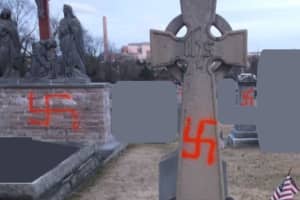 Suburban Philly Gravestones Vandalized With Nazi Symbols, Police Say