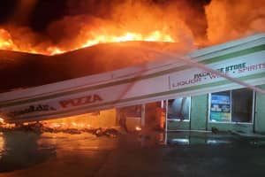 Three Buildings Destroyed After Fire Breaks Out At Bristol Shopping Plaza