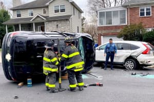 Firefighters Free Driver In Englewood Crash