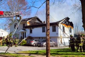 Fire Erupts In Bergenfield Home