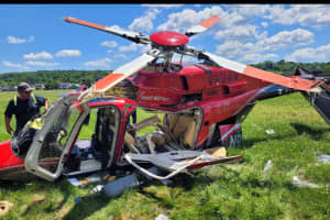 Young Pilot Hospitalized After Helicopter Spun In Air, Crashed At Essex County Airport