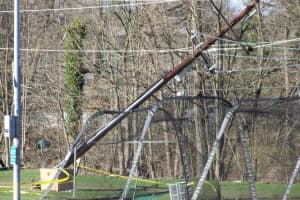 Winds Topple Ridgewood Utility Poles