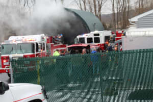 Dumpster Fire Breaks Out On Route 6 In Mahopac