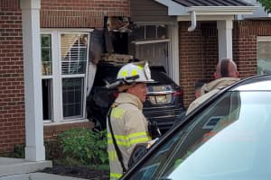 SUV Crashes Through Front Door At North Jersey Development