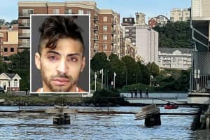 Thief Jailed After Jumping Into Hudson, Headbutting Edgewater Officer: Authorities (UPDATE)